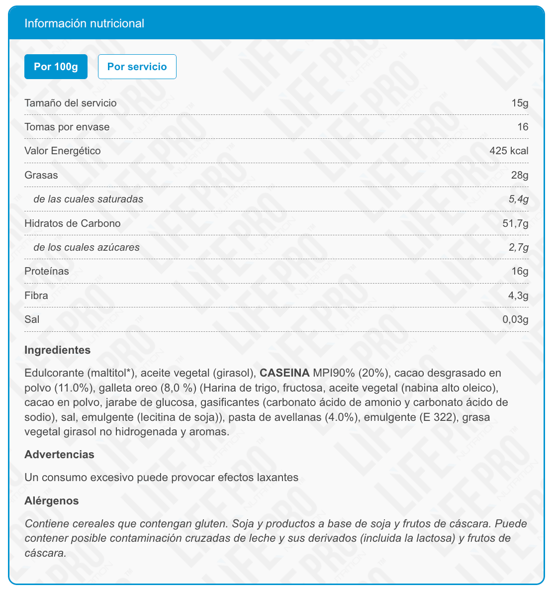 Life Pro Fit Food Protein Cream Black Cookies 250g