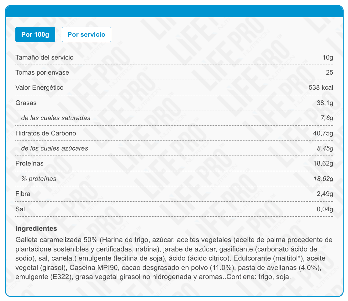 Life Pro Fit Food Protein Cream Choco Monky 250g