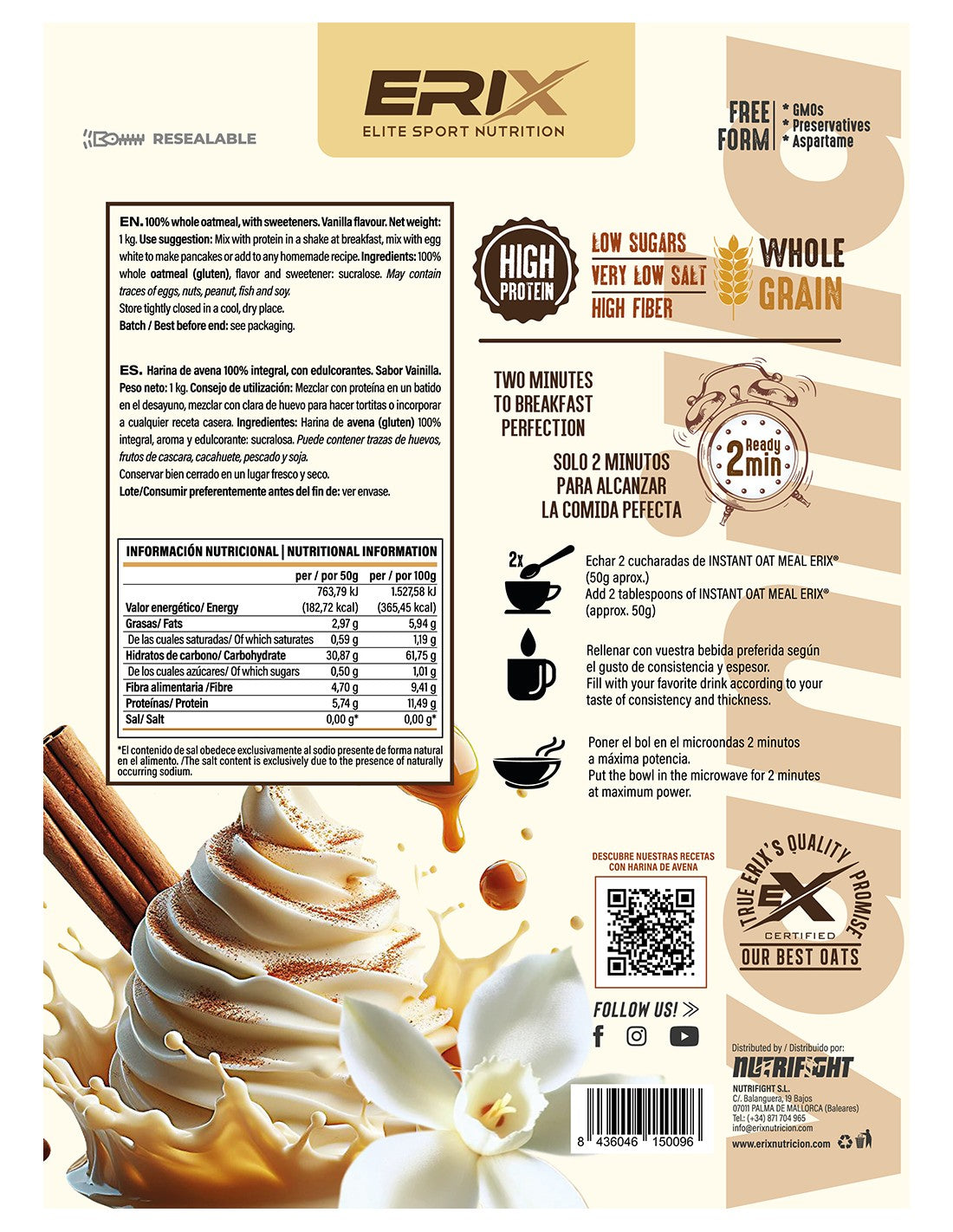 Instant OAT Meal 1kg