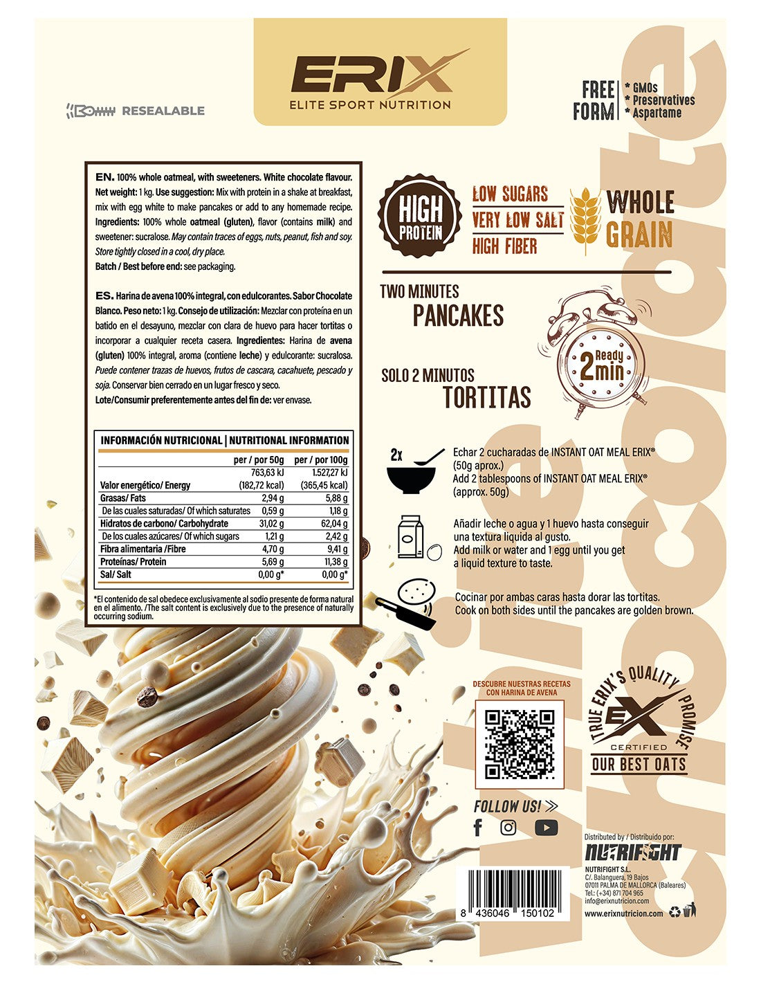 Instant OAT Meal 1kg