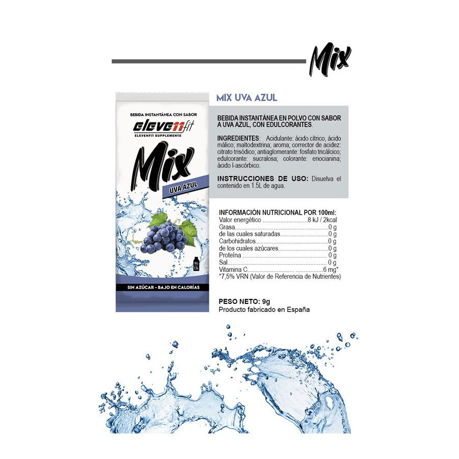 Sobre Mix Sin Azúcar - Uva Azul