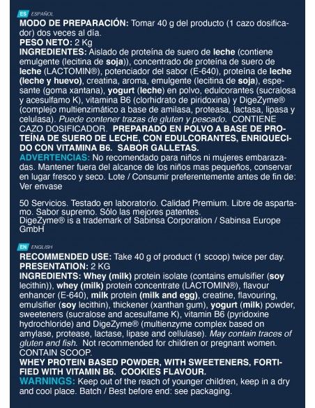 Iso Advanced Plus - Galleta