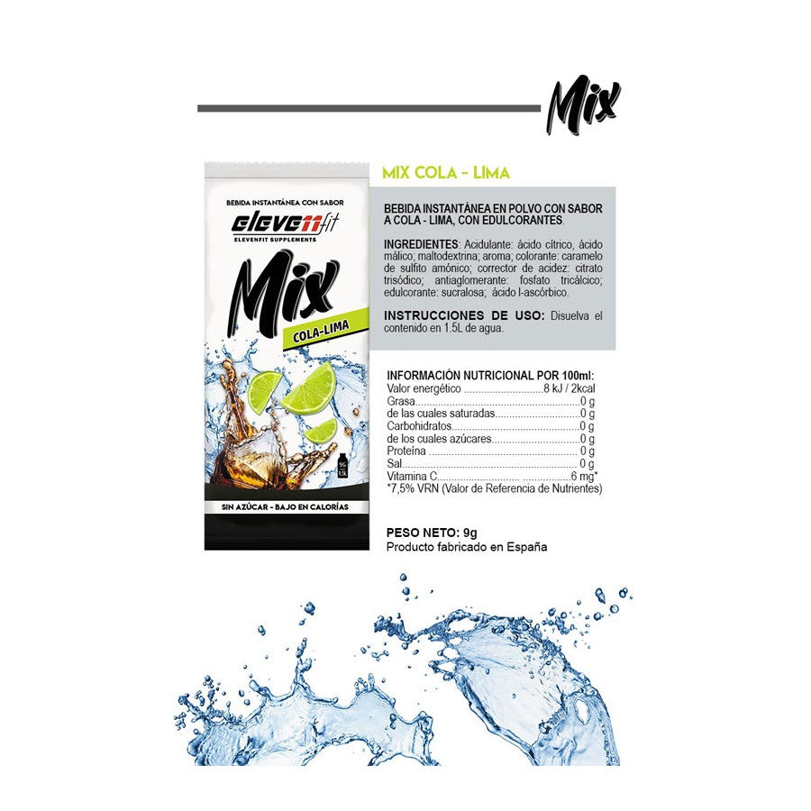 Sobre Mix Sin Azúcar - Cola-Lima