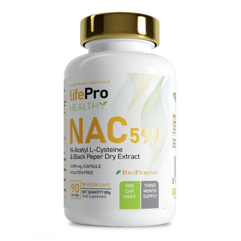 Nac 599mg - 90 vegancaps