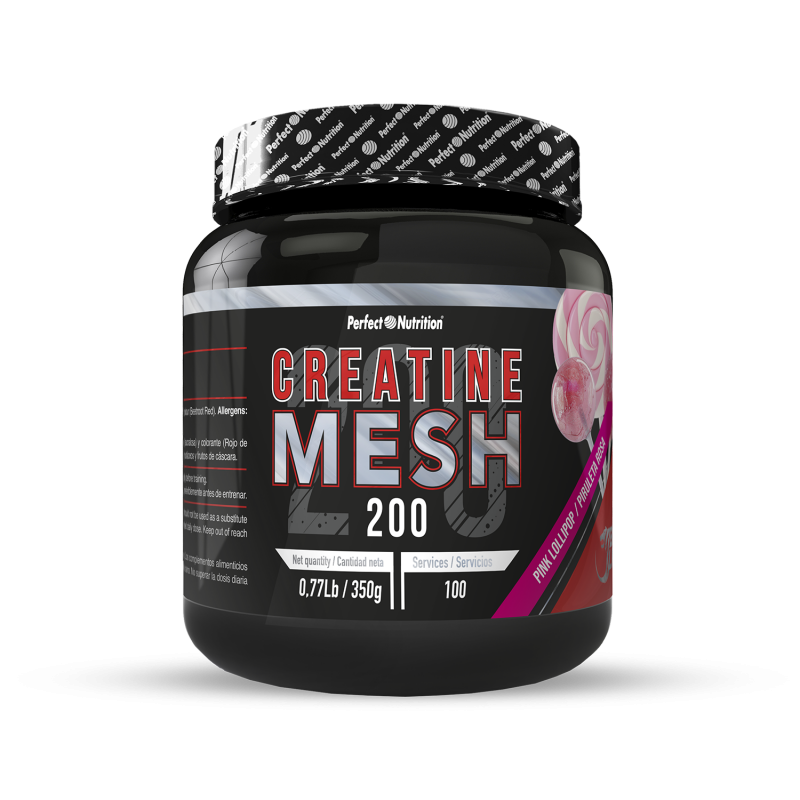 Creatina Mesh 200 de 350g - Piruleta Rosa