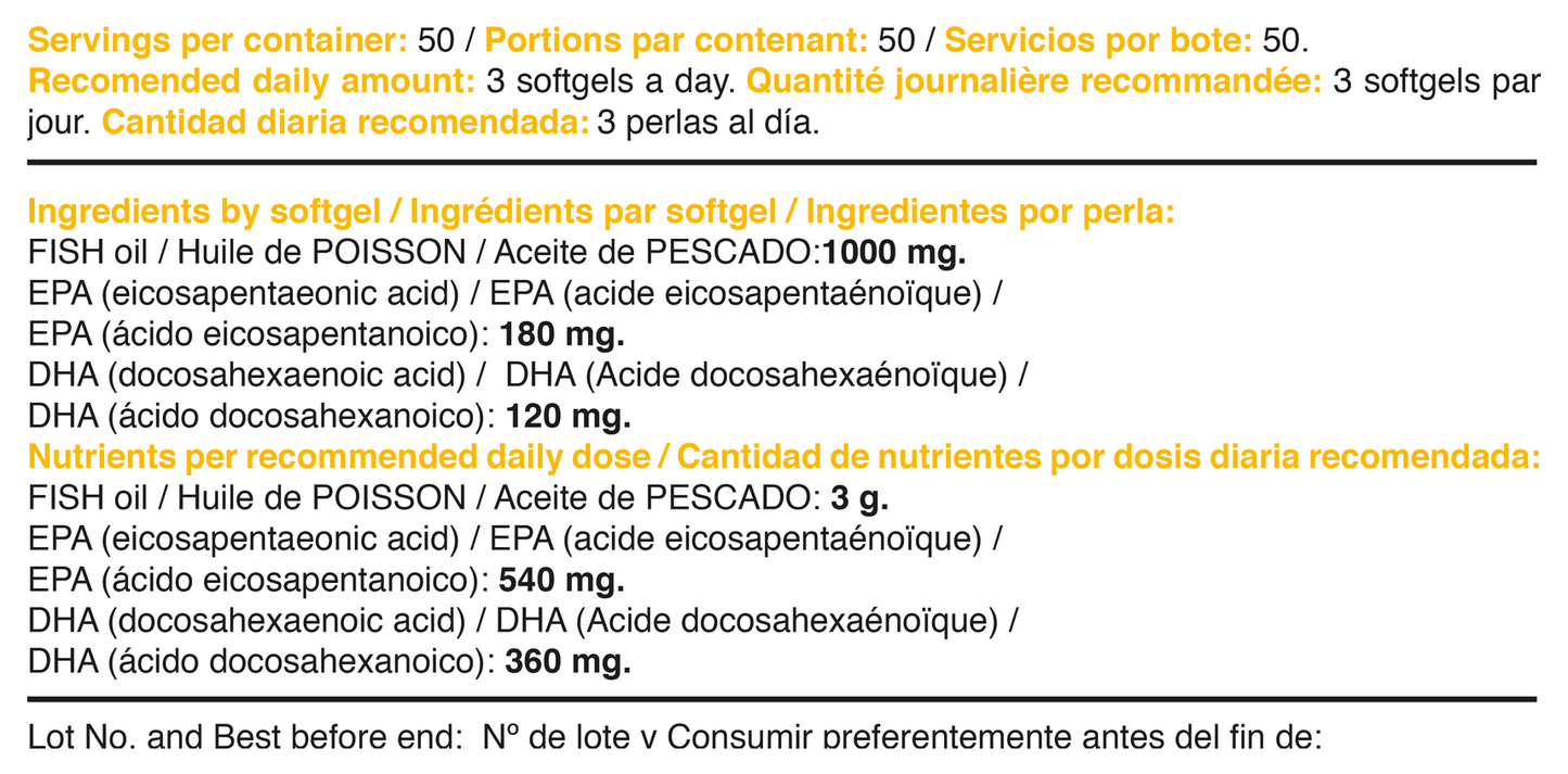 Omega 3 - 150 caps