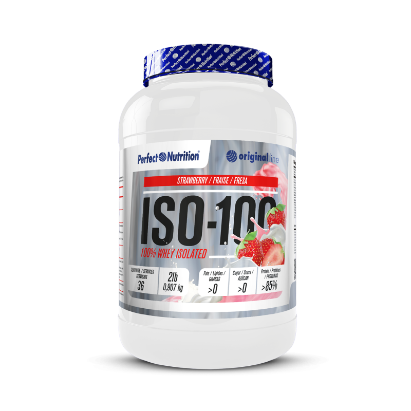 Iso-100 proteína 907g - Fresa