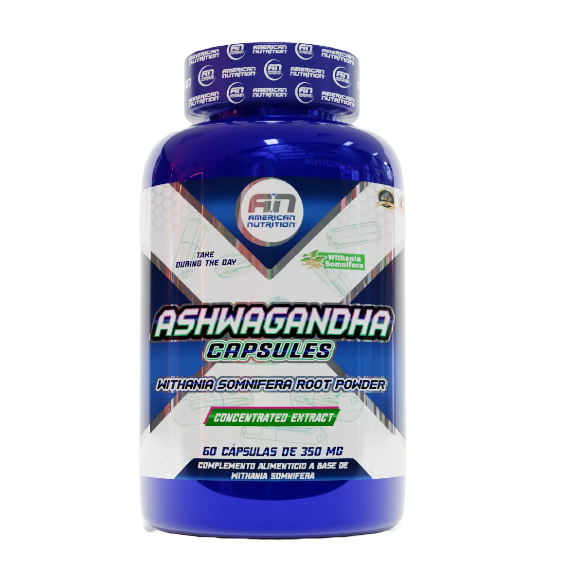 Ashwagandha Capsules - 60 caps