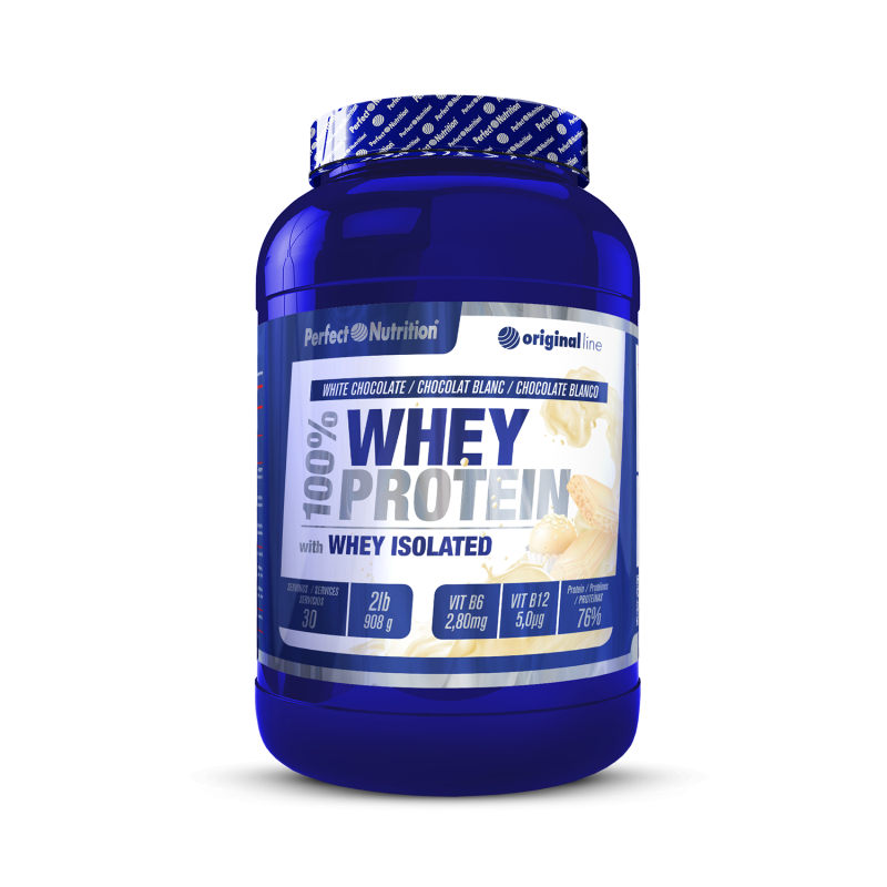 100% Whey Protein 908g - Chocolate Blanco