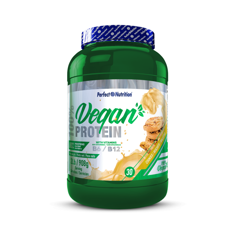 100% Vegan Protein 908g - Cookies & Vainilla
