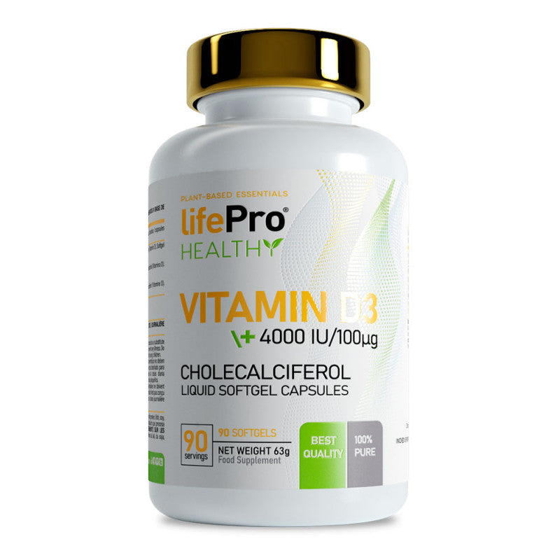 Vitamina D3 4000 Ui - 90 caps