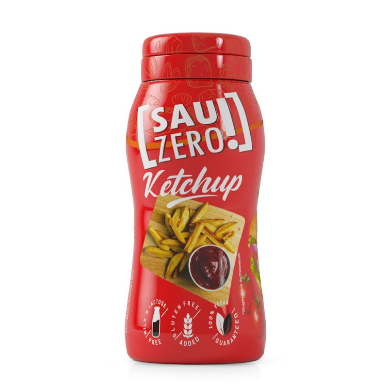 Sauzero Zero Calories 310ml - Ketchup