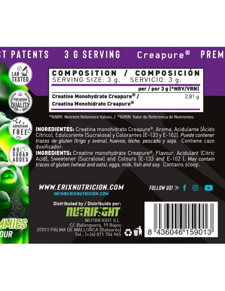 Creatina Creapure 300g - Green Gummies