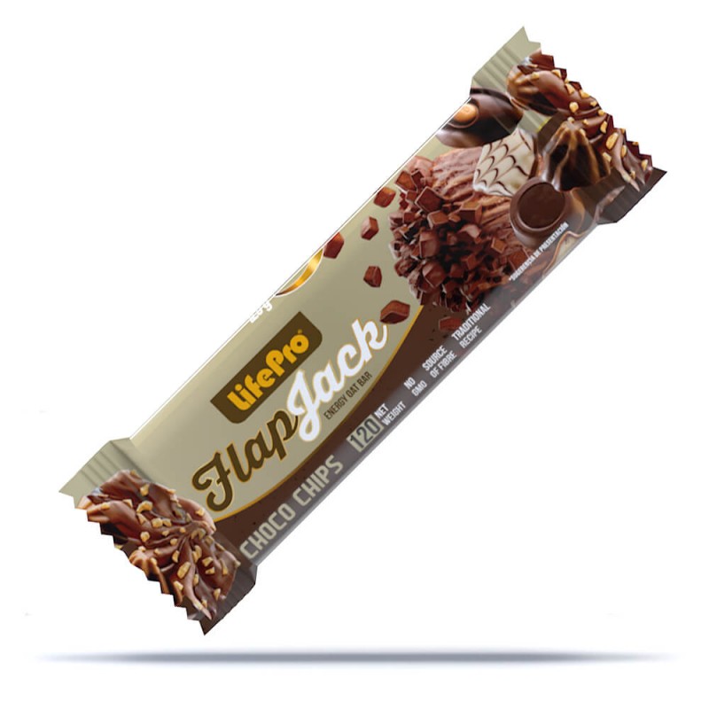 Barrita Food Flapjack 120g - Choco Chip