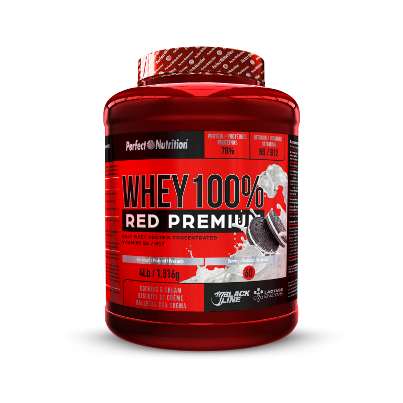 Black Line - Whey 100% RED PREMIUM - Cookies & Cream
