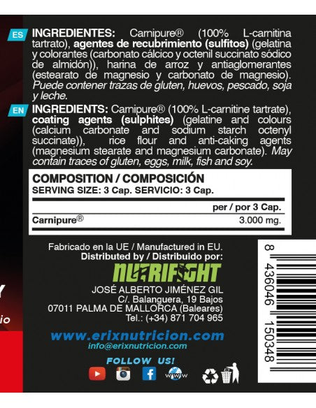 Carnitine Carnipure - 90 caps