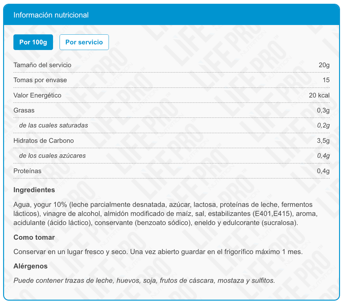 Sauzero Zero Calories 310ml - Yogurt