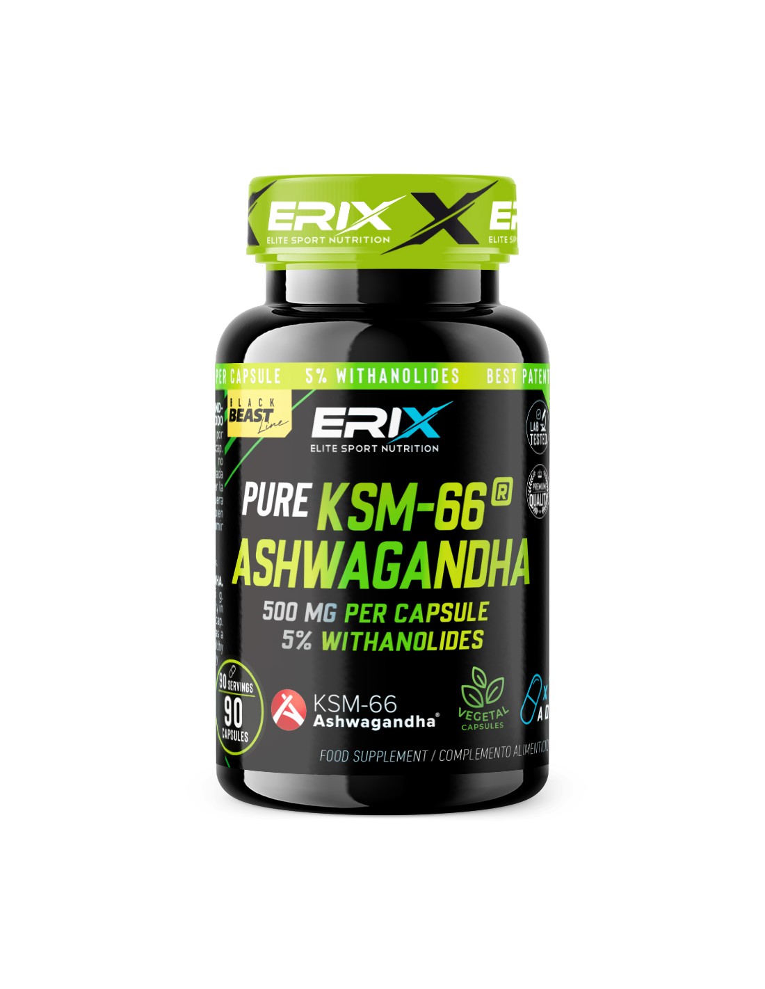Ashwagandha KSM66 - 90 caps