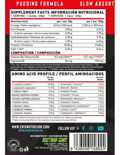 Mousse Casein 1 kg - Nut Choco