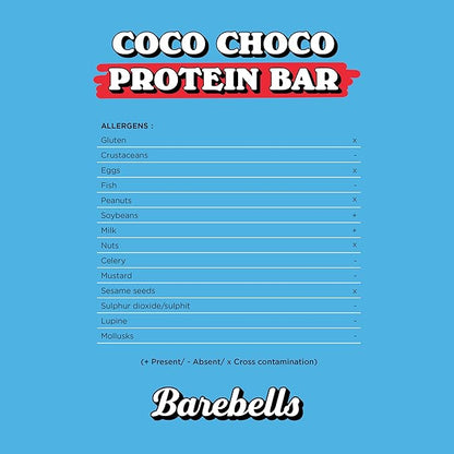 Soft Barritas Proteína 55g - Coco Choco