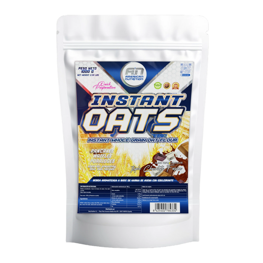 Instant Oats American Nutrition 1kg - Triple Chocolate
