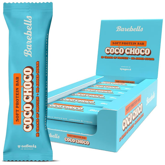 Soft Barritas Proteína 55g - Coco Choco