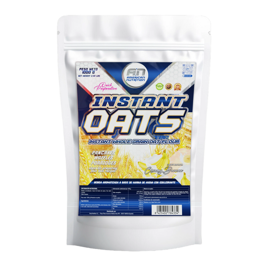 Instant Oats American Nutrition 1kg - Banana