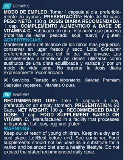 Vitamina C 1000mg - 90 caps