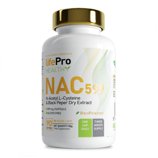 Nac 599mg - 90 vegancaps