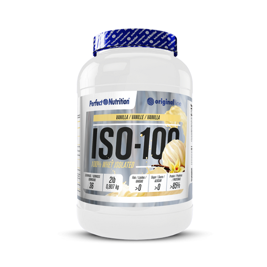 Iso-100 proteína 907g - Vainilla