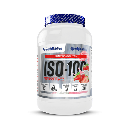 Iso-100 proteína 907g - Fresa