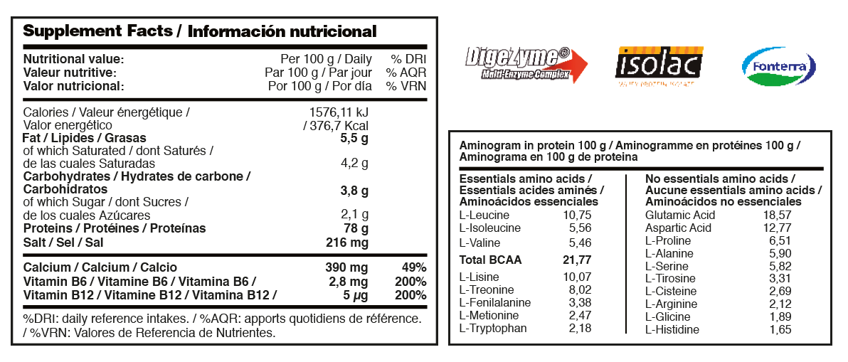 100% Whey Protein 2043g - Cookies