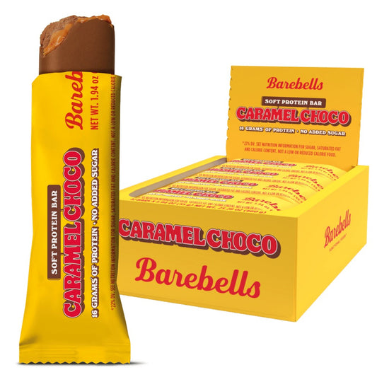 Soft Barritas Proteína 55g - Caramel Choco