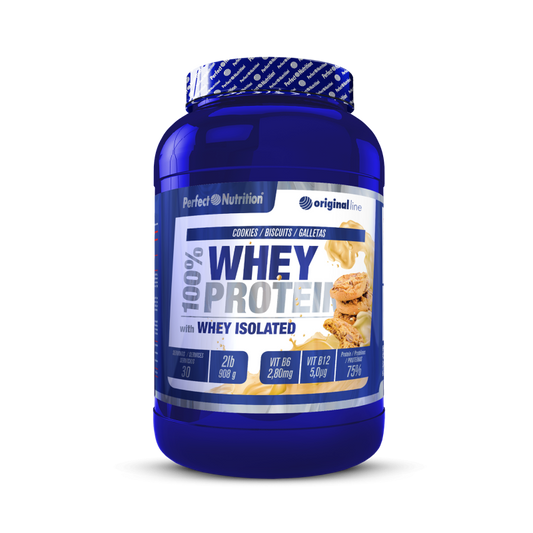 100% Whey Protein 908g - Cookies