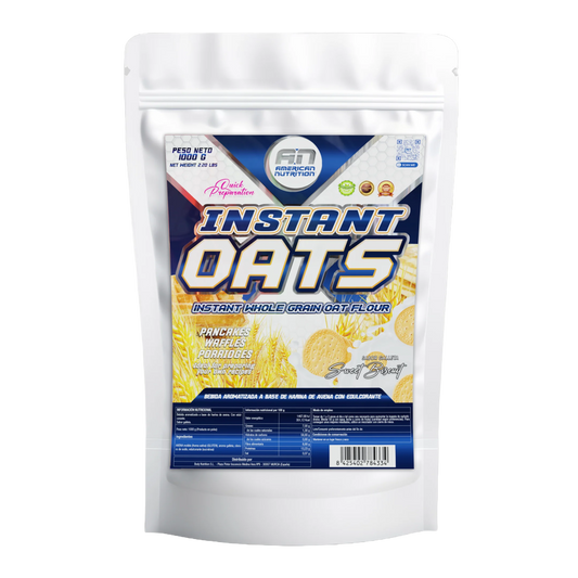 Instant Oats American Nutrition 1kg - Galleta