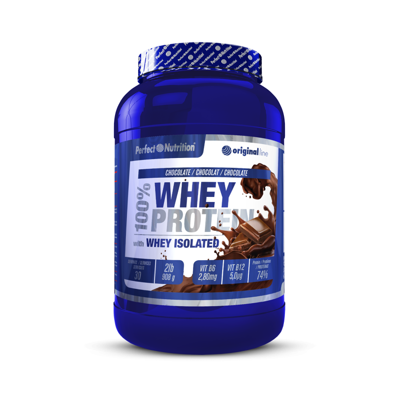 100% Whey Protein 908g - Chocolate