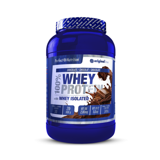100% Whey Protein 908g - Chocolate