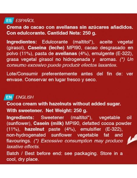 Crema Proteica ERIX 250gr - Nut Choco
