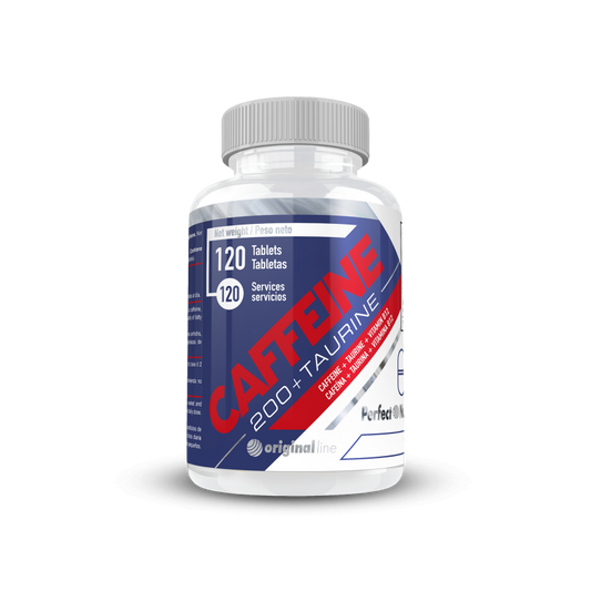 Cafeína 200 + Taurina - 120 caps