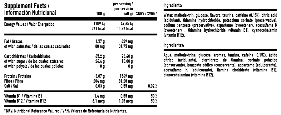 SPRINTGEN 24 x 40gr - Lima Cola