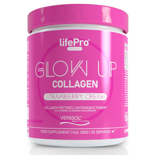 Life Pro Collagen Glow Up 300g - Fresa