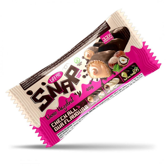 Barrita Food Snap 40g - White Chocolate Hazelnut