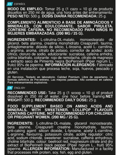 Explosive Strength 500gr - Piruleta