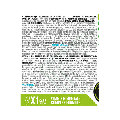 Multivitaminas & Minerales - 100 caps