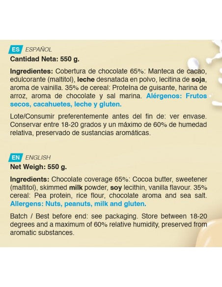 BOMBS Protein Chocolate Blanco