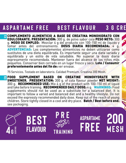 Creatine Pure Micronized 300g - Cola