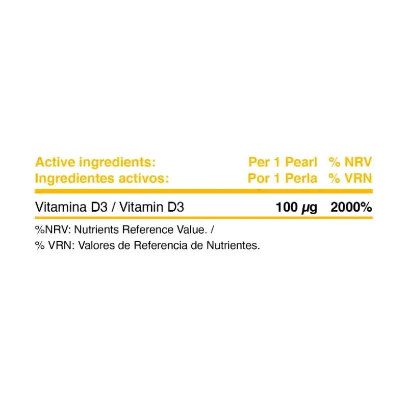 Vitamina D3 - 150 perlas